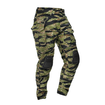 G3 Tiger Stripe Tactical Pants with Knee Pads